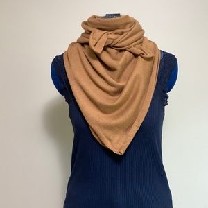 J.Crew 100% Cashmere Classic Square Scarf NWOT